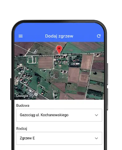 Adding point in app